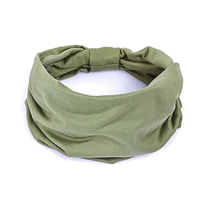 Non-Slip Wide Headbands for Women - Yoga & Sports